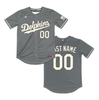 Irvine Dolphins Full Button Jersey (Graphite)