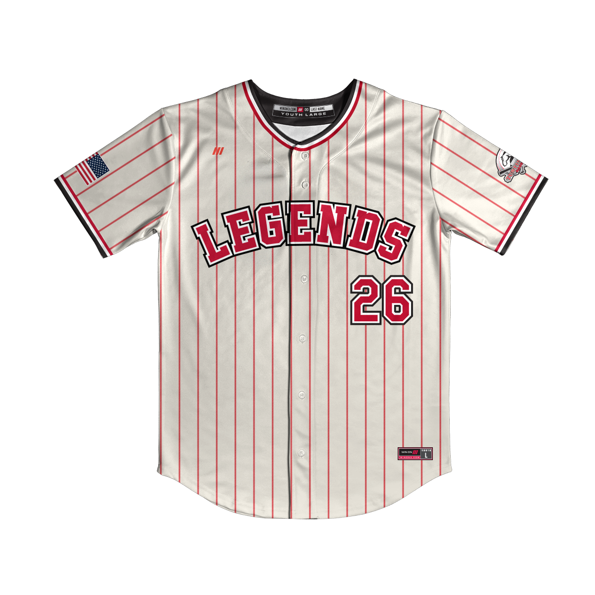 Tustin Legends (2026) Full Button Jersey