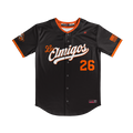 Los Amigos Full Button Jersey (Black)