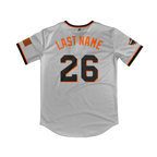 Los Amigos Full Button Jersey (Gray)