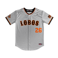 Los Amigos Full Button Jersey (Gray)