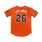 Los Amigos Full Button Jersey (Orange)