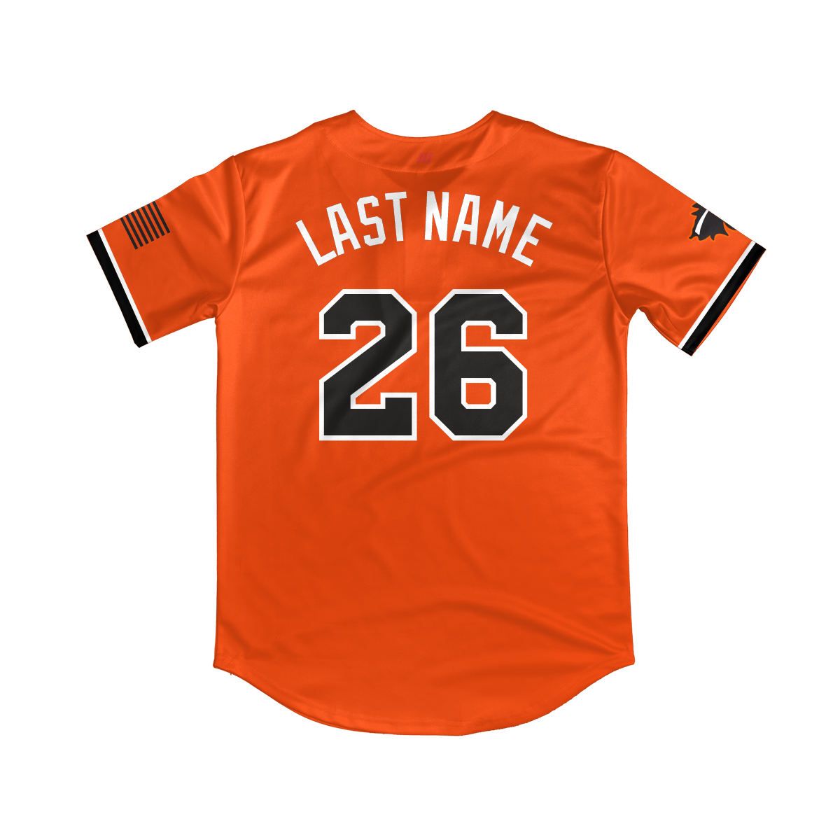 Los Amigos Full Button Jersey (Orange)