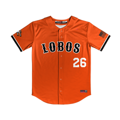 Los Amigos Full Button Jersey (Orange)