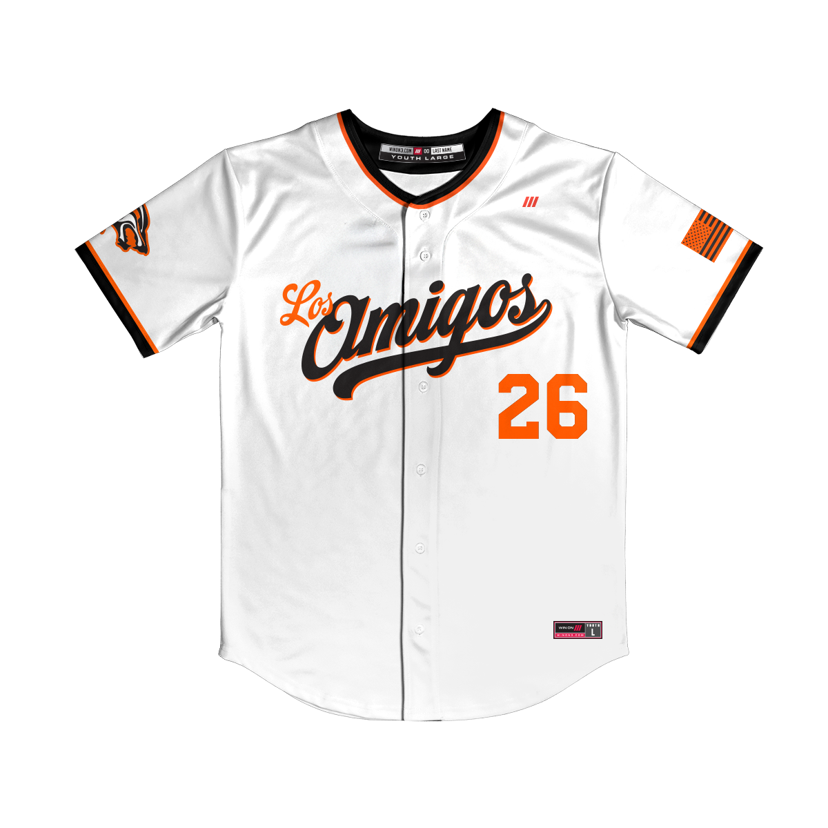 Los Amigos Full Button Jersey