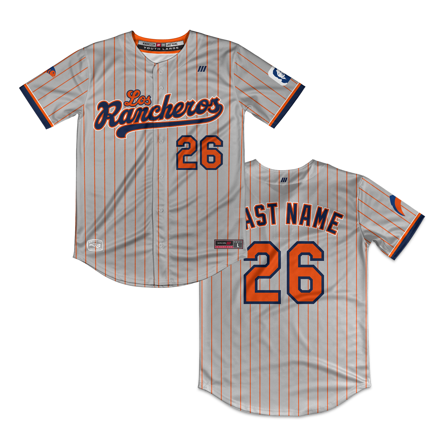 Los Rancheros Full Button Jersey (Alt)