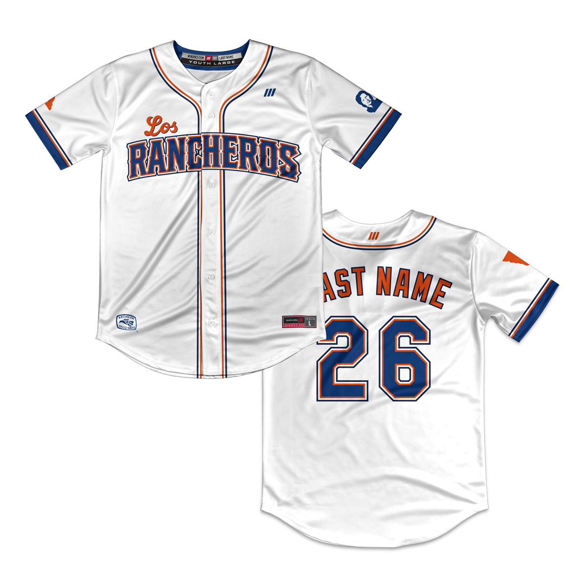 Los Rancheros Full Button Jersey (Home)