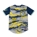 OC Bots Navy/Yellow Camo Jersey