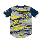 OC Bots Navy/Yellow Camo Jersey