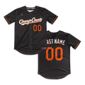 O's Full Button Jersey (Black)