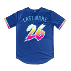 ZT Prospects West Full Button Jersey (Royal)