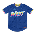 ZT Prospects West Full Button Jersey (Royal)