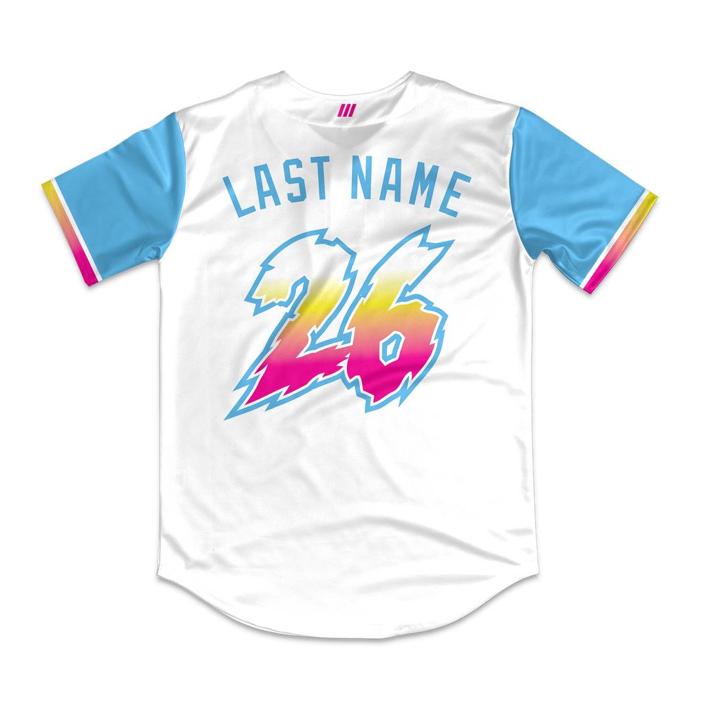 ZT Prospects West Full Button Jersey (White)