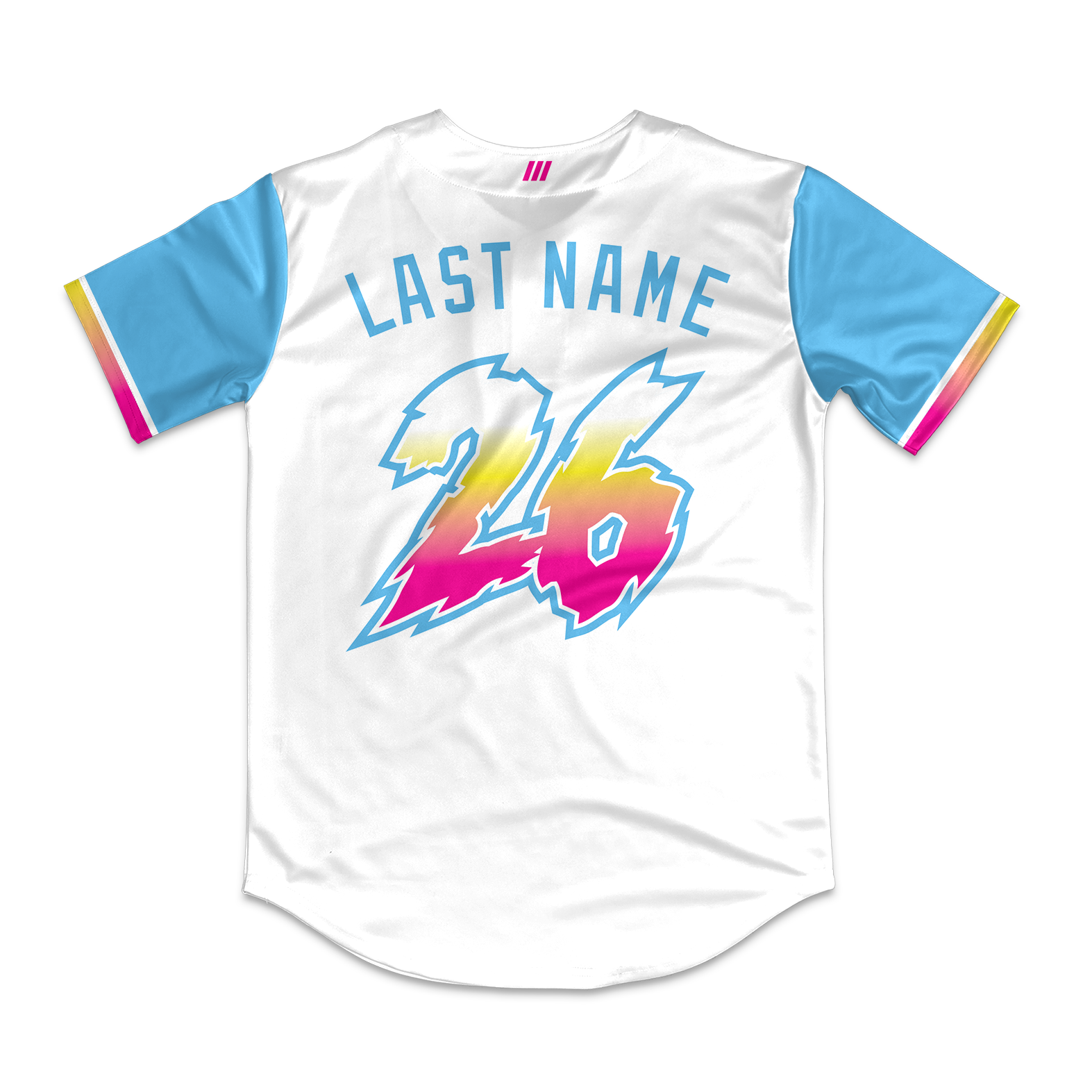ZT Prospects West Full Button Jersey (White)
