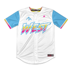 ZT Prospects West Full Button Jersey (White)