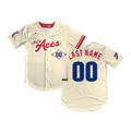 SoCal Aces Full Button Jersey (Cream)