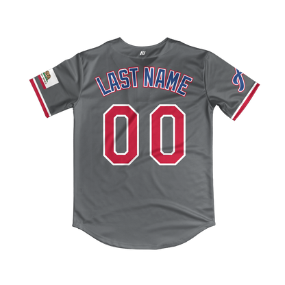 SoCal Aces Full Button Jersey (Graphite)