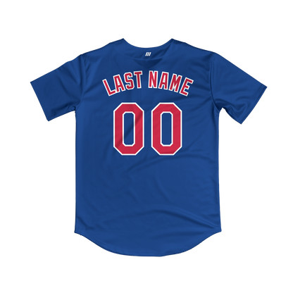 SoCal Aces Full Button Jersey (Royal)