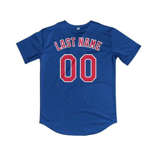 SoCal Aces Full Button Jersey (Royal)