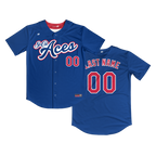 SoCal Aces Full Button Jersey (Royal)