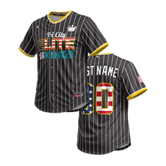 Tri City Elite Full Button Jersey