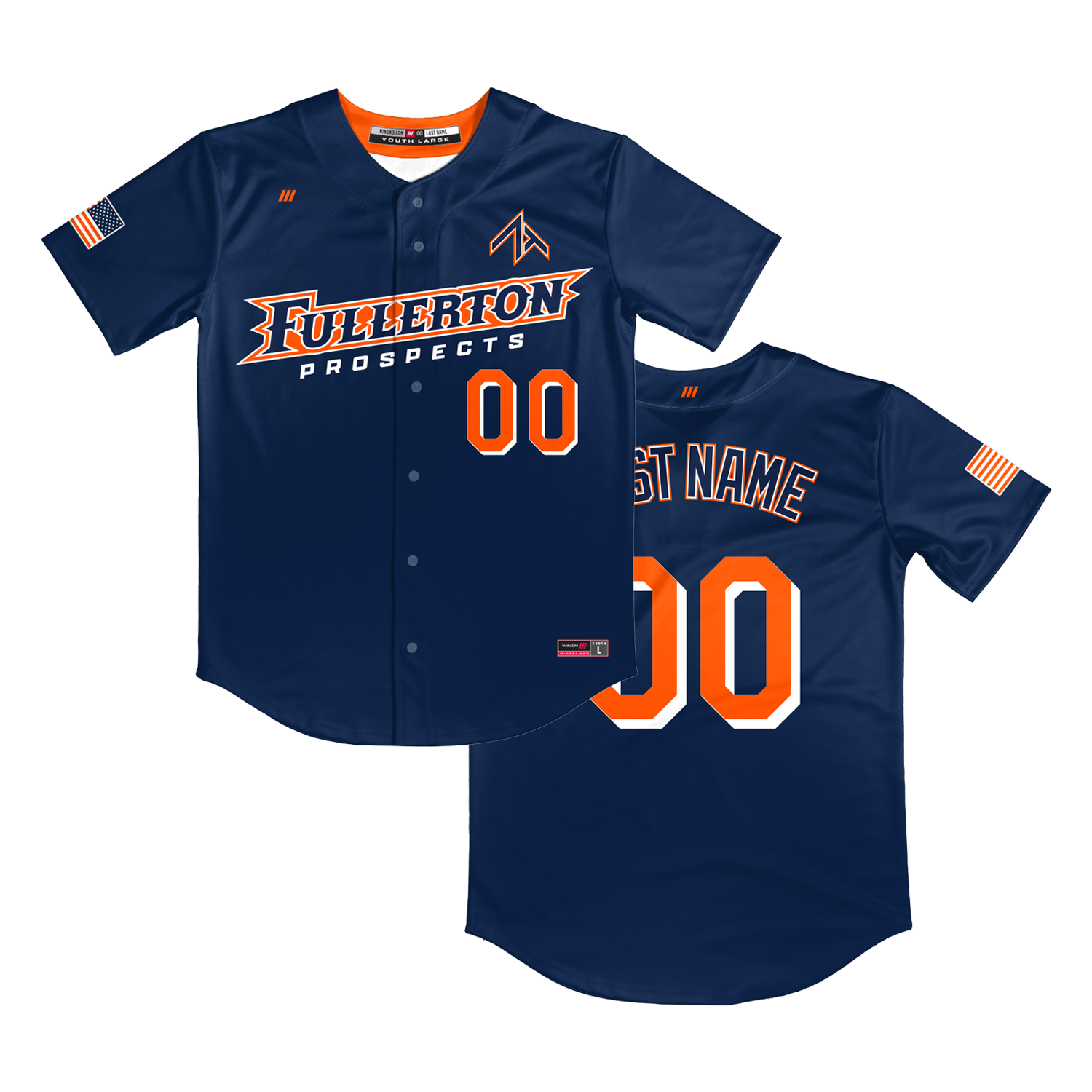 ZT Full Button Jersey (Fullerton)