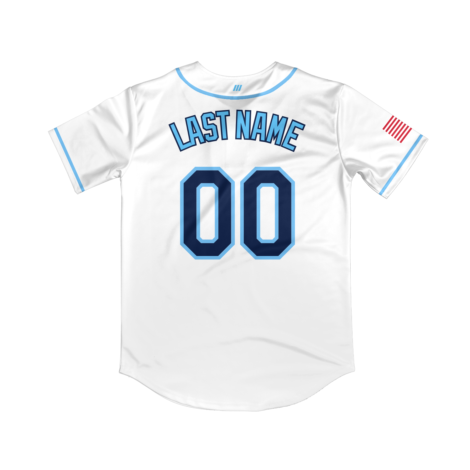 ZT Prospects Full Button Jersey (White)
