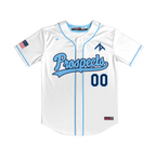 ZT Prospects Full Button Jersey (White)