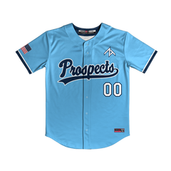 ZT Prospects Full Button Jersey (Light Blue)