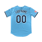 ZT Prospects Full Button Jersey (Light Blue)