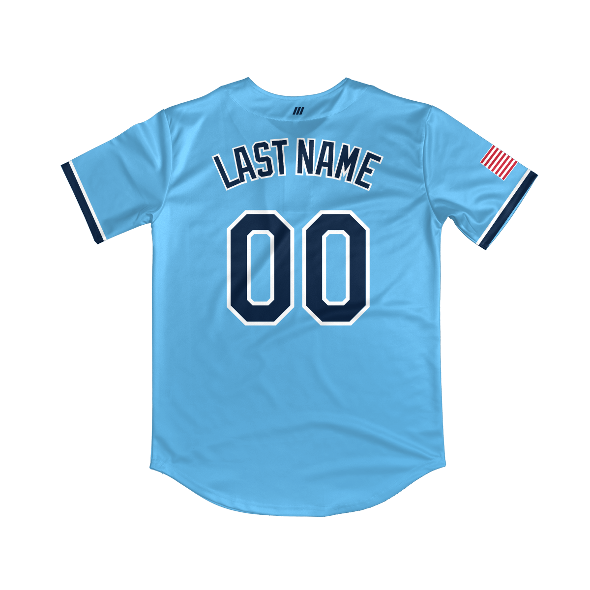 ZT Prospects Full Button Jersey (Light Blue)
