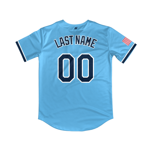 ZT Prospects Full Button Jersey (Light Blue)