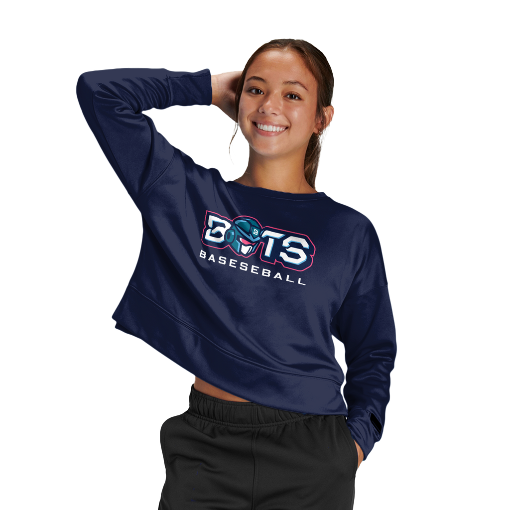 BOTS Women's Fleece Crop Crew