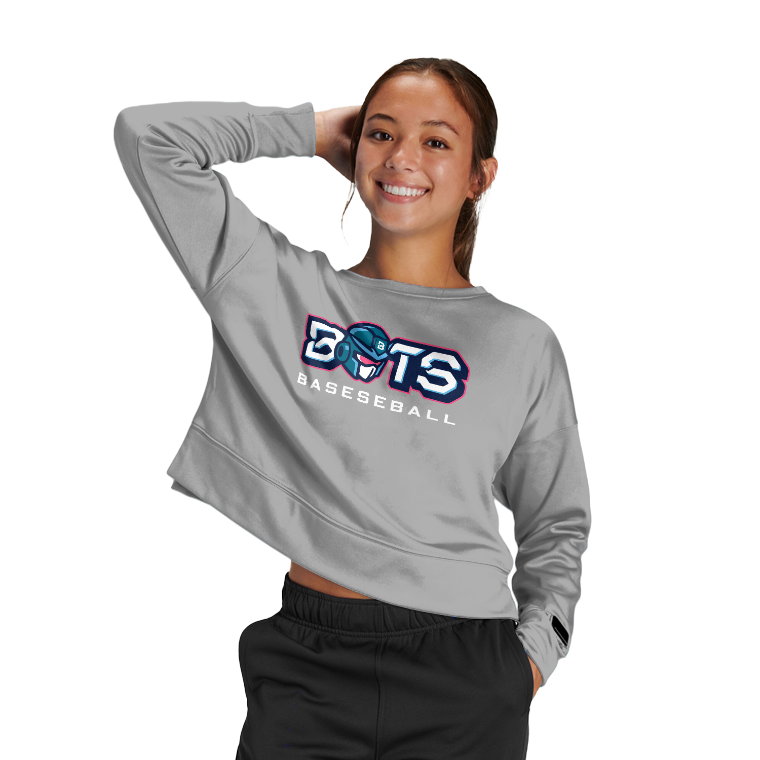 BOTS Women's Fleece Crop Crew