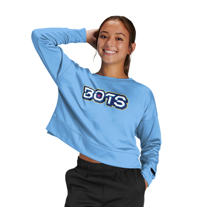 OC Bots Women's Fleece Crop Crew