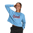 Crush Softball Women's Fleece Crop Crew