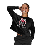 SA Football Women's Fleece Crop Crew