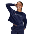 Crush Baseball Women's Fleece Crop Crew