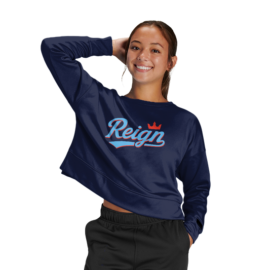 LTP Reign Women's Fleece Crop Crew