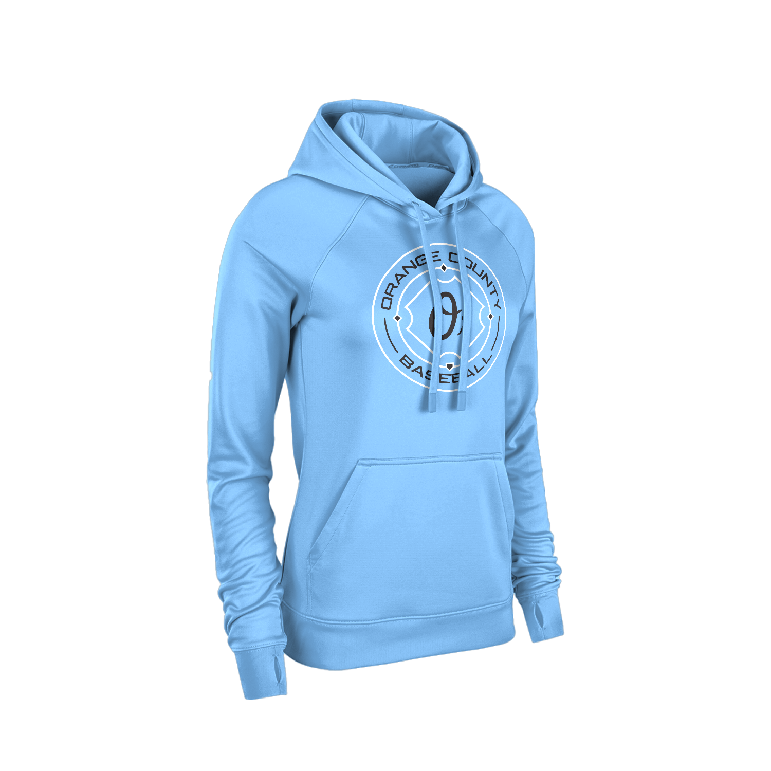O's Baseball Lineup Fleece Hoodie (Womens)