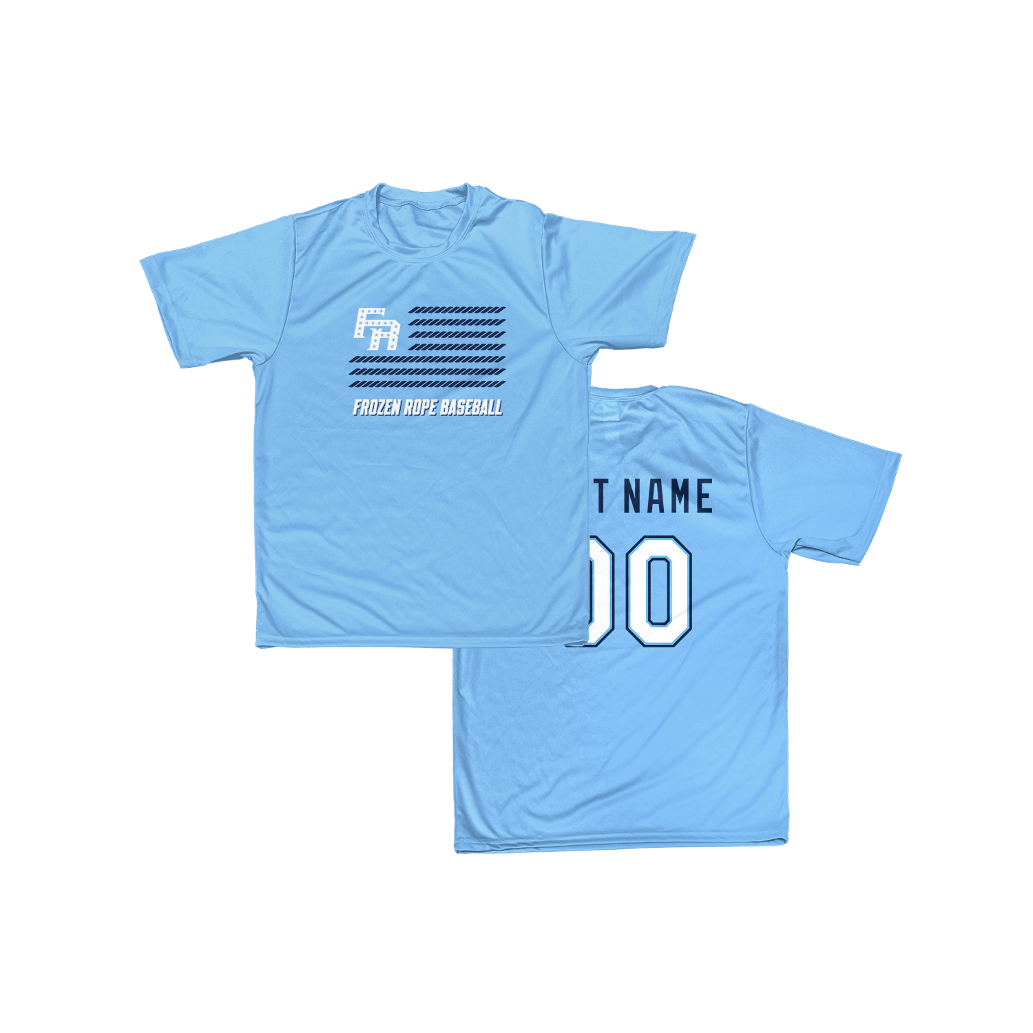 Frozen Rope Flag Performance Tee
