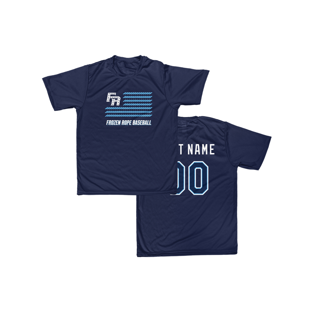 Frozen Rope Flag Performance Tee