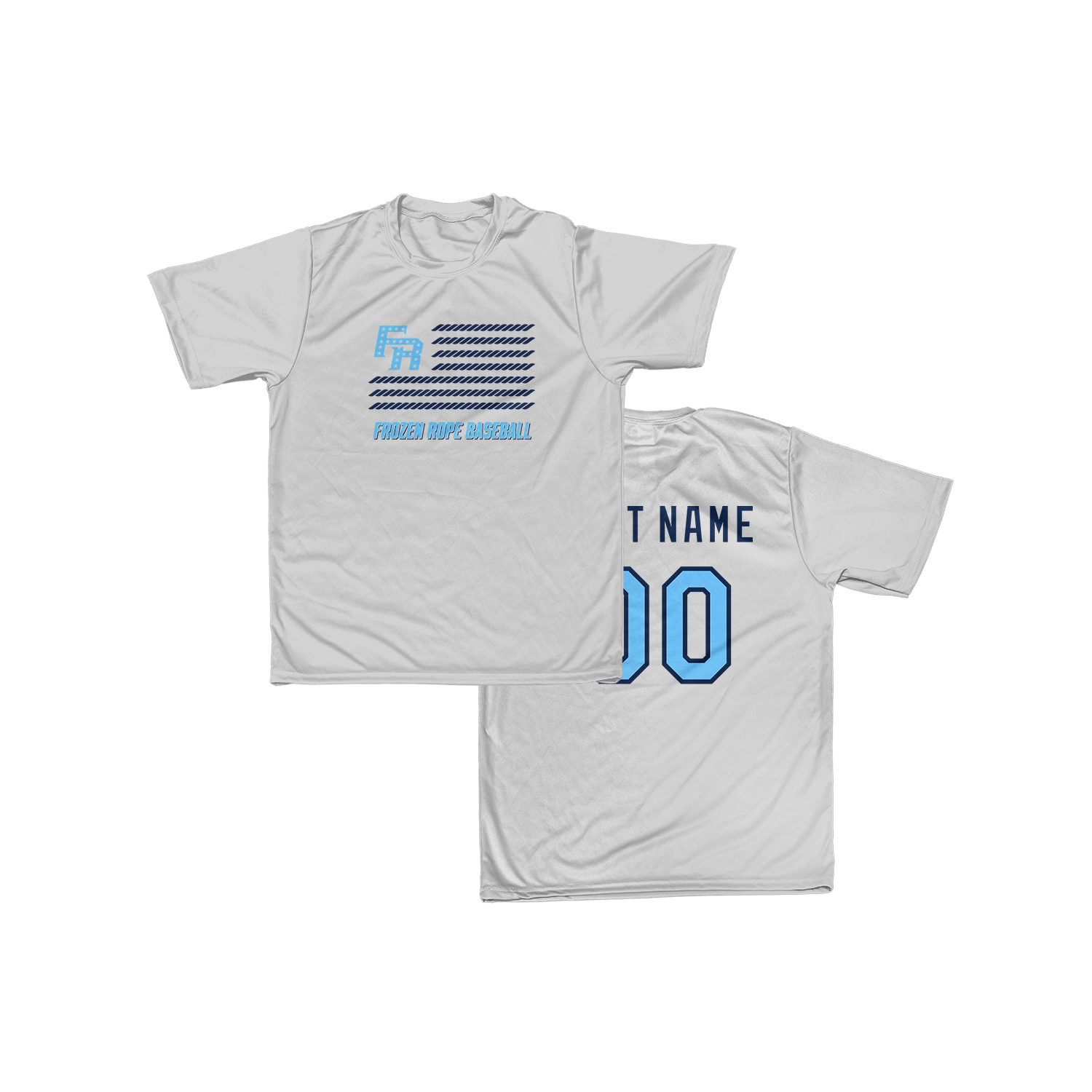 Frozen Rope Flag Performance Tee