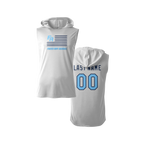 Frozen Rope Flag Sleeveless Hooded Dry Fit