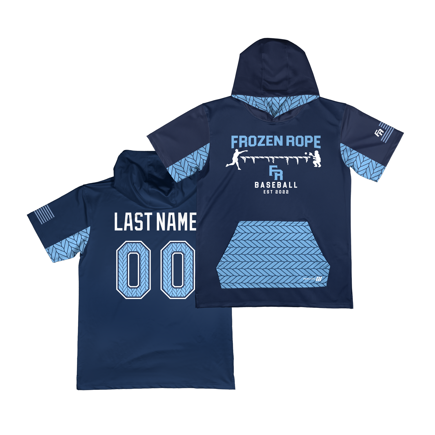 Frozen Rope Short Sleeve Hoodie