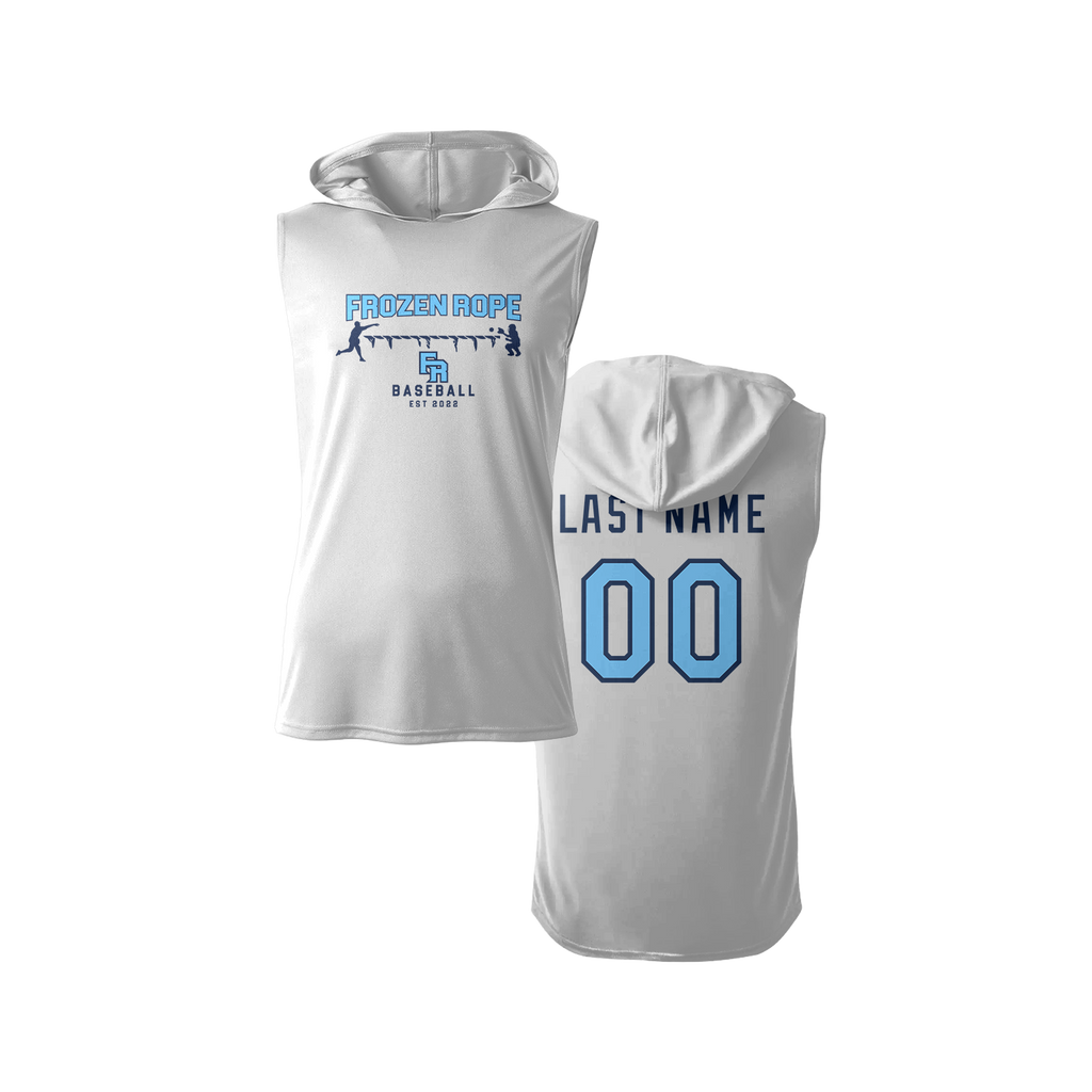 Frozen Rope Sleeveless Hooded Dry Fit