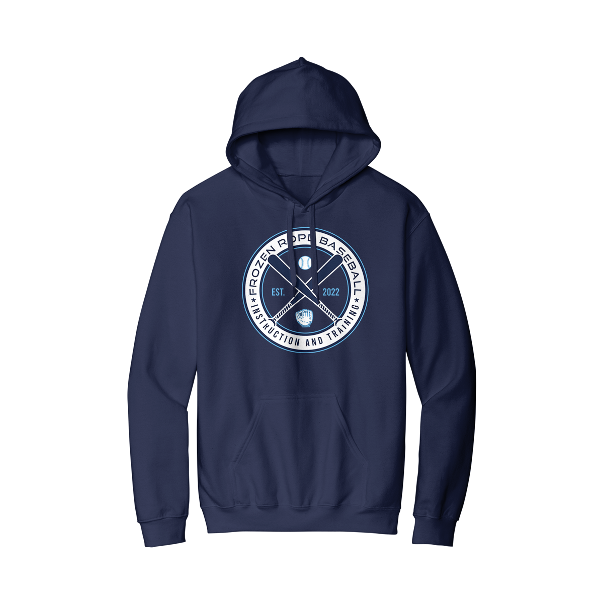 Frozen Rope Baseball Fan Hoodie