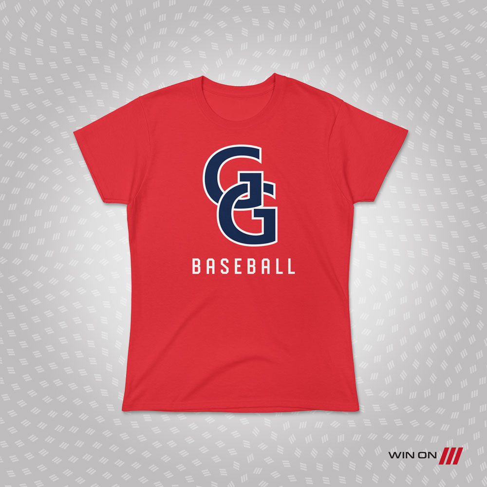 GG Pony Womens GG Baseball T-Shirt