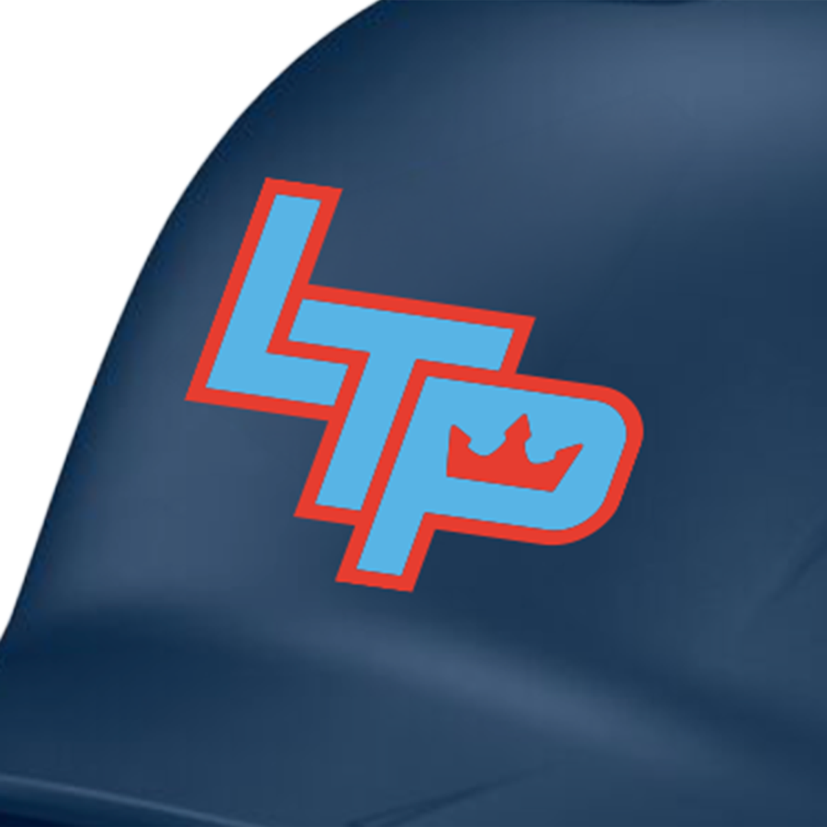 LTP Reign 3D Helmet Decal (Light Blue)