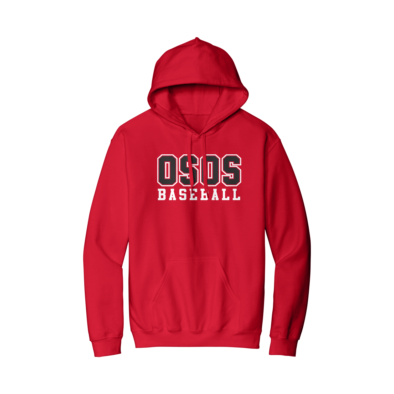 OSOS Baseball Poly Fleece Hoodie